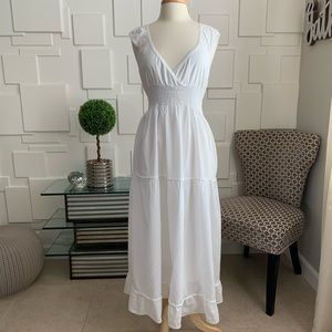 White summer dress